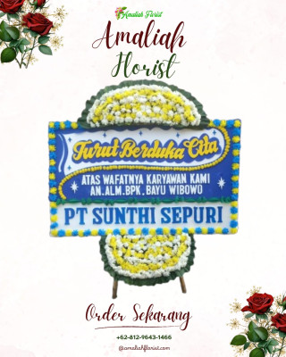 Papan Bunga Duka di Randugunting